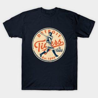 Vintage Tigers 3 by Buck Tee T-Shirt